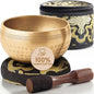 Silent Mind Tibetan Singing Bowl Set – Easy to Play & Beginner Friendly Meditation Bowl