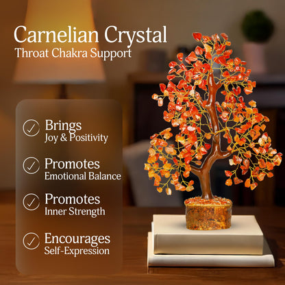 7 Chakra Tree of Life - Crystals and Healing Stones 1-in, Available in Multiple Options