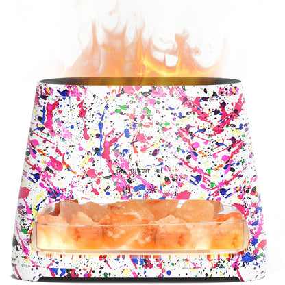 2-in-1 Essential Oil Diffuser Himalayan Salt Lamp, 150ml