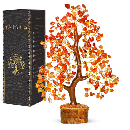 7 Chakra Tree of Life - Crystals and Healing Stones 1-in, Available in Multiple Options