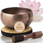 Silent Mind Tibetan Singing Bowl Set – Easy to Play & Beginner Friendly Meditation Bowl