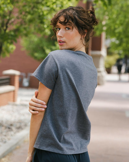 Cozy Earth Women's All Day Tee 100% Cotton T-Shirt
