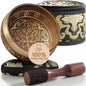 Silent Mind Tibetan Singing Bowl Set – Easy to Play & Beginner Friendly Meditation Bowl