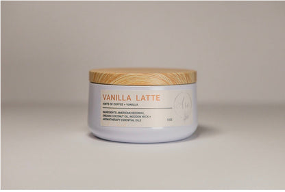 VANILLA LATTE | 5 OZ | WOODEN WICK