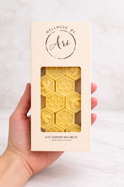 Beeswax Wax Melts – 100% Pure Beeswax Essential Oil Wax Melts Non Toxic 14 count
