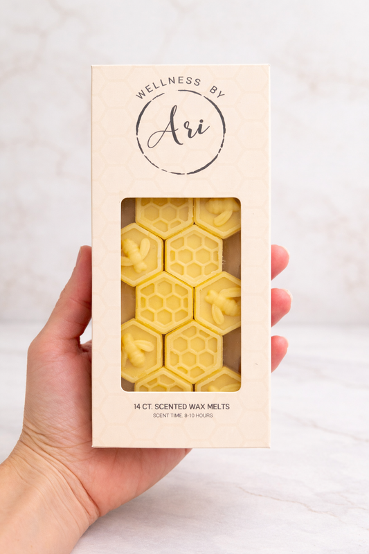 Beeswax Wax Melts – 100% Pure Beeswax Essential Oil Wax Melts Non Toxic 14 count