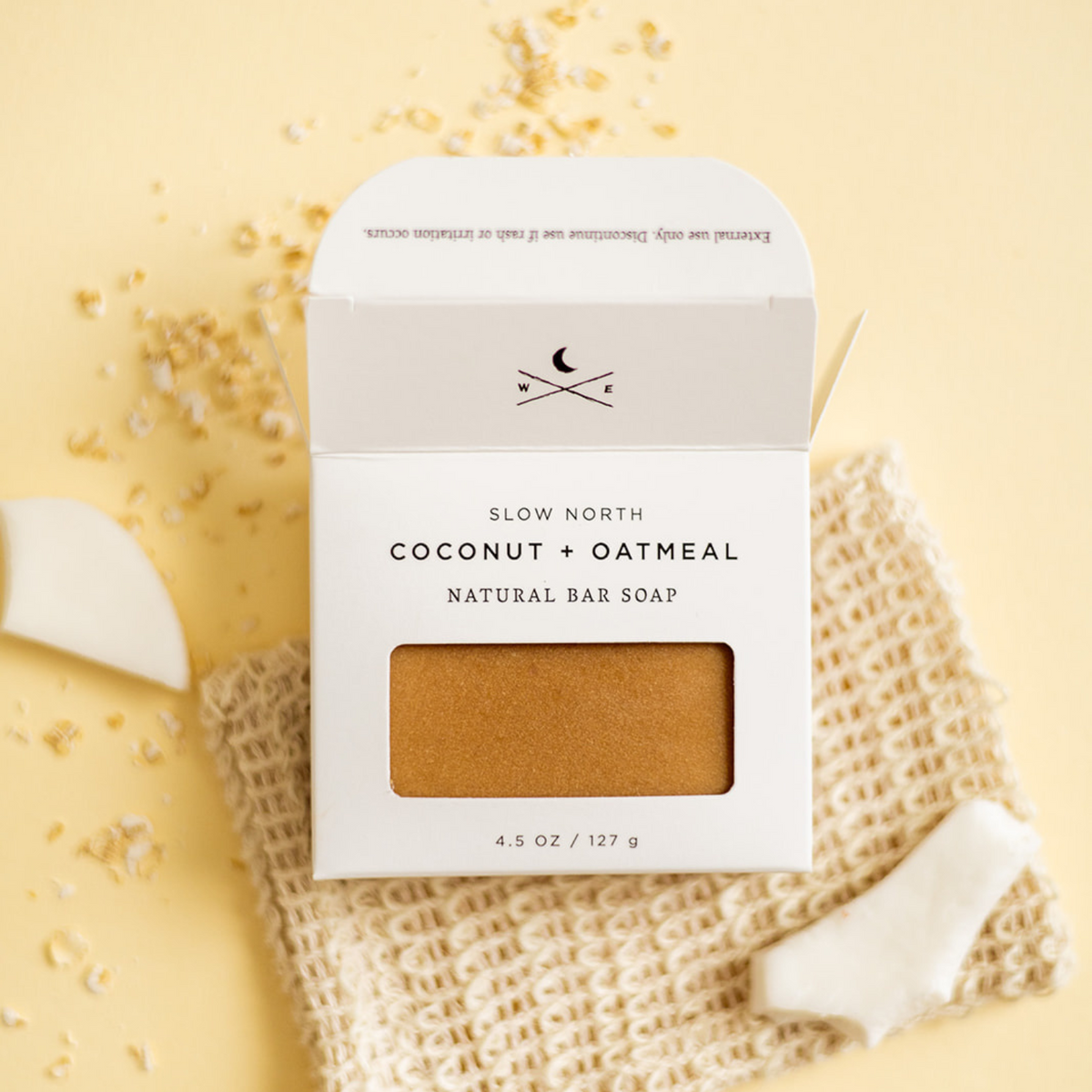 Slow North Coconut + Oatmeal - Natural Bar Soap