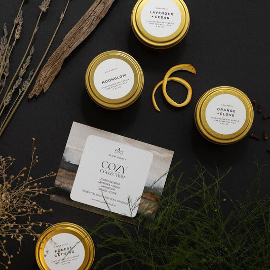 Slow North Cozy Candle Collection - 4 Pack