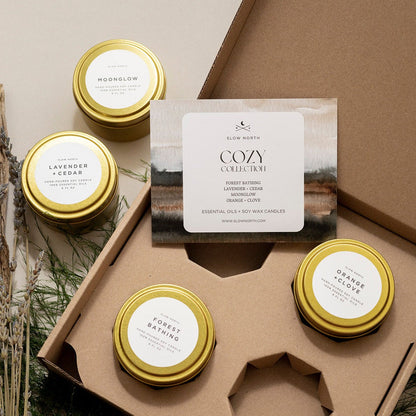 Slow North Cozy Candle Collection - 4 Pack