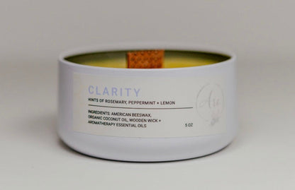 CLARITY | 5 OZ | WOODEN WICK