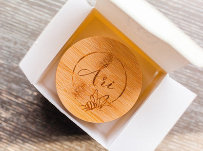Vanilla Latte Beeswax Candle |8 oz