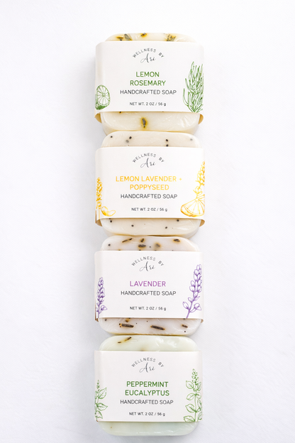 Handcrafted Mini Goat Milk Soaps (2 oz / 56 g)