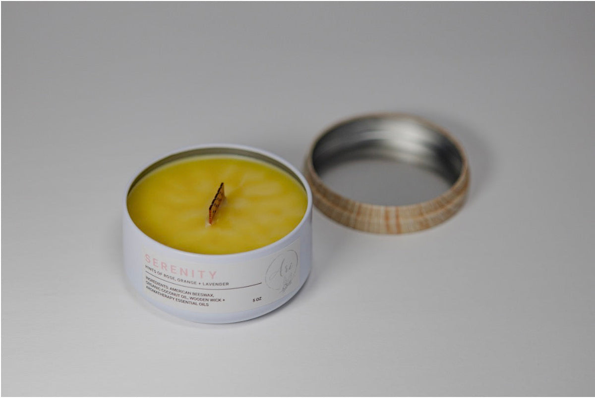 SERENITY | 5 OZ | WOODEN WICK