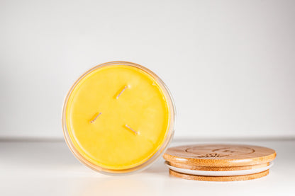 Pumpkin Pie Beeswax Candle |8 oz