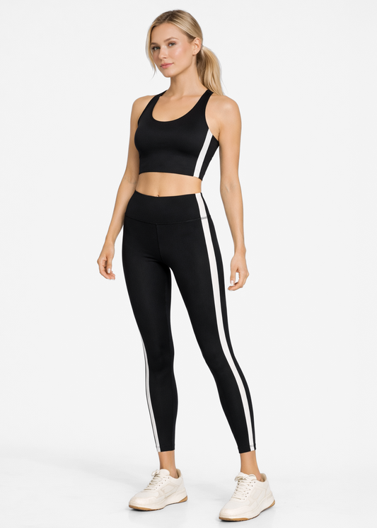 Trophy Yoga Side Split Yoga Leggings Made in USA
