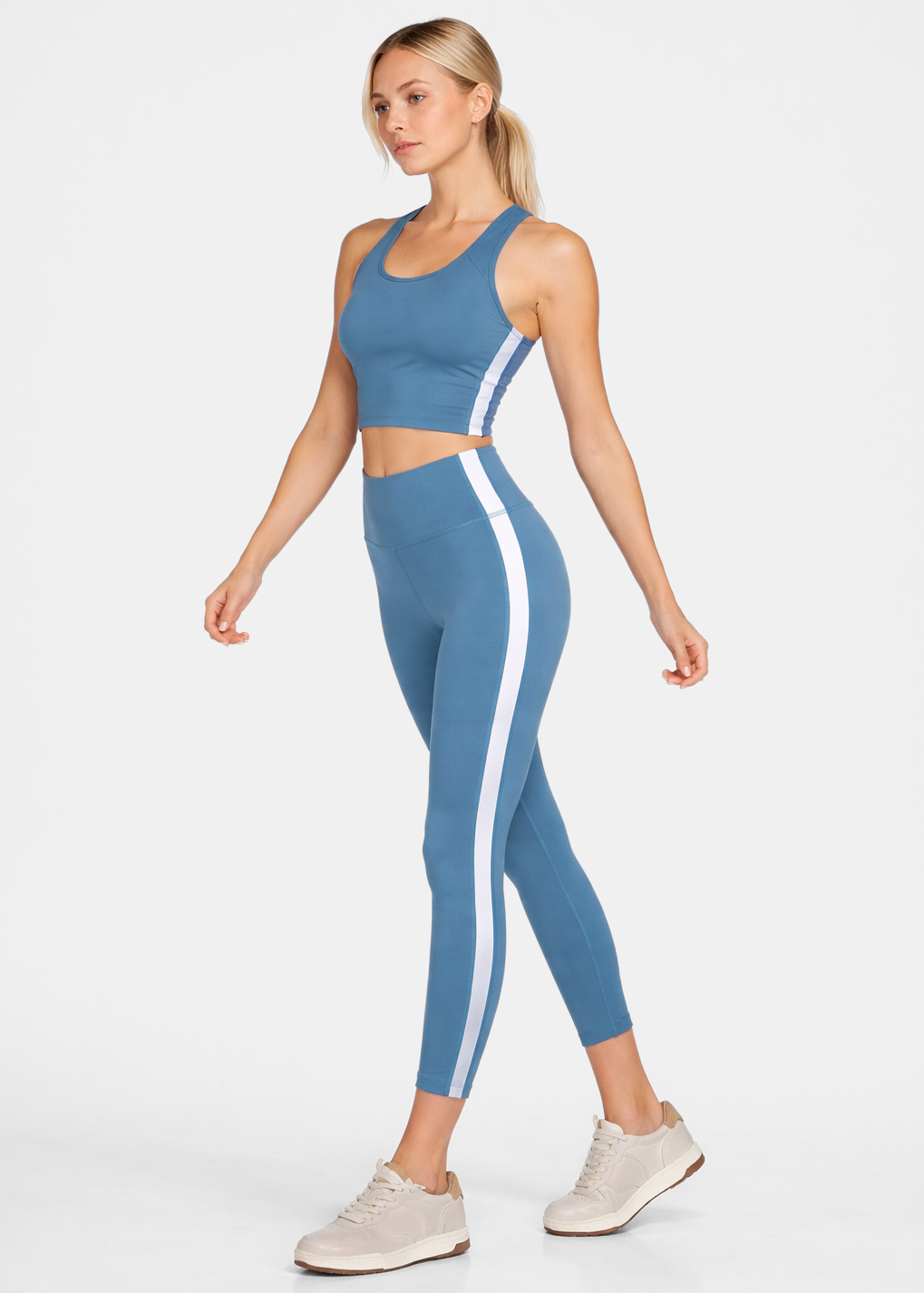 Trophy Yoga Side Split Yoga Leggings Made in USA