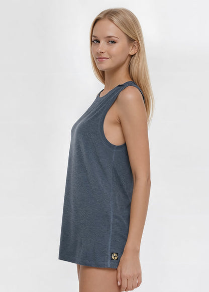 Trophy Yoga Relaxed Fit Tank Made in USA