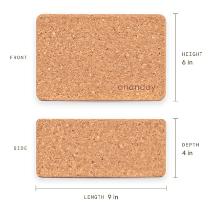 Cork Yoga Block Set