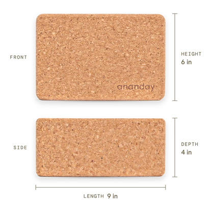 Yoga Block + Strap Set