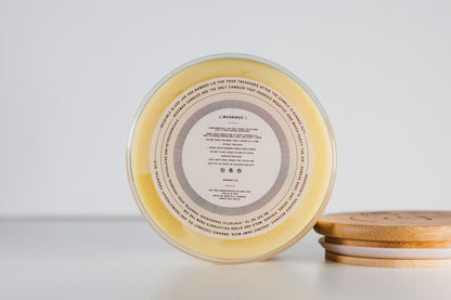 Sweet Orange Beeswax Candle |8 oz